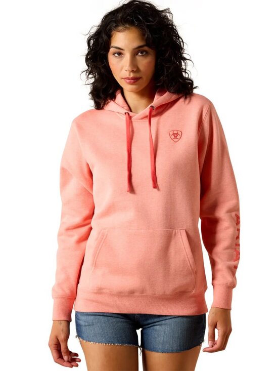 Ariat Tops - Ariat Orange Logo Women’s Hoodie   XS S M L XL XXL XXXL W002B11/14